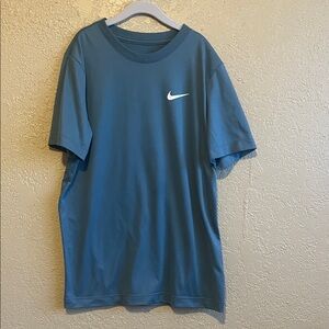 Nike Men's Short Sleeve Tee in Blue